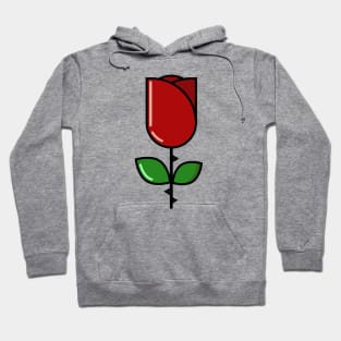 Simple Rose Hoodie